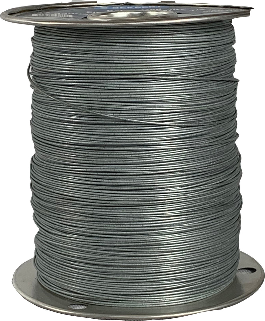 Bekaert Electric Fence Wire Galvanized, 17 ga-2640 ft - Smooth Wire