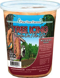 Pine Tree Farms Tree Icing Suet Spread, Peanut Butter, 1.75 lb - Suet/Seed Sacks