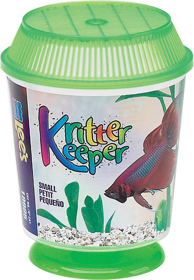 Lee's Kritter Keeper Round, SM - Plastic