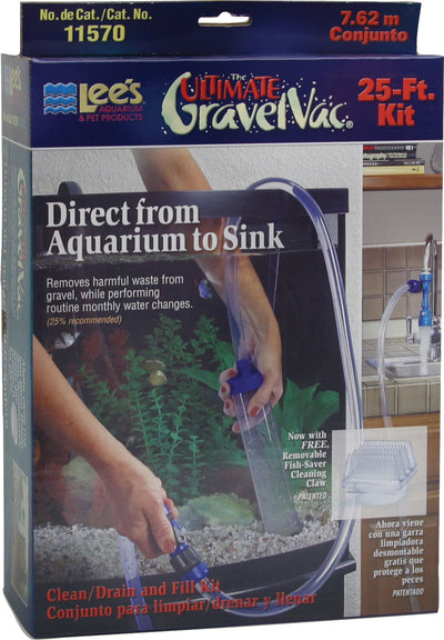 Lee's Ultimate Gravel Vacuum Kit, 25 ft - Cleaning Supplies