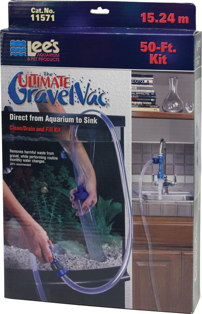 Lee's Ultimate Gravel Vacuum Kit, 50 ft - Cleaning Supplies