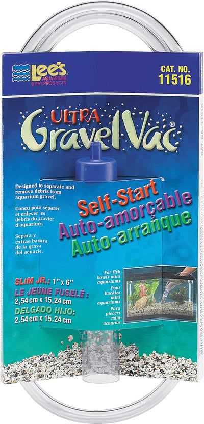 Lee's Ultimate Gravel Vacuum Slim Jr., 6 in - Cleaning Supplies