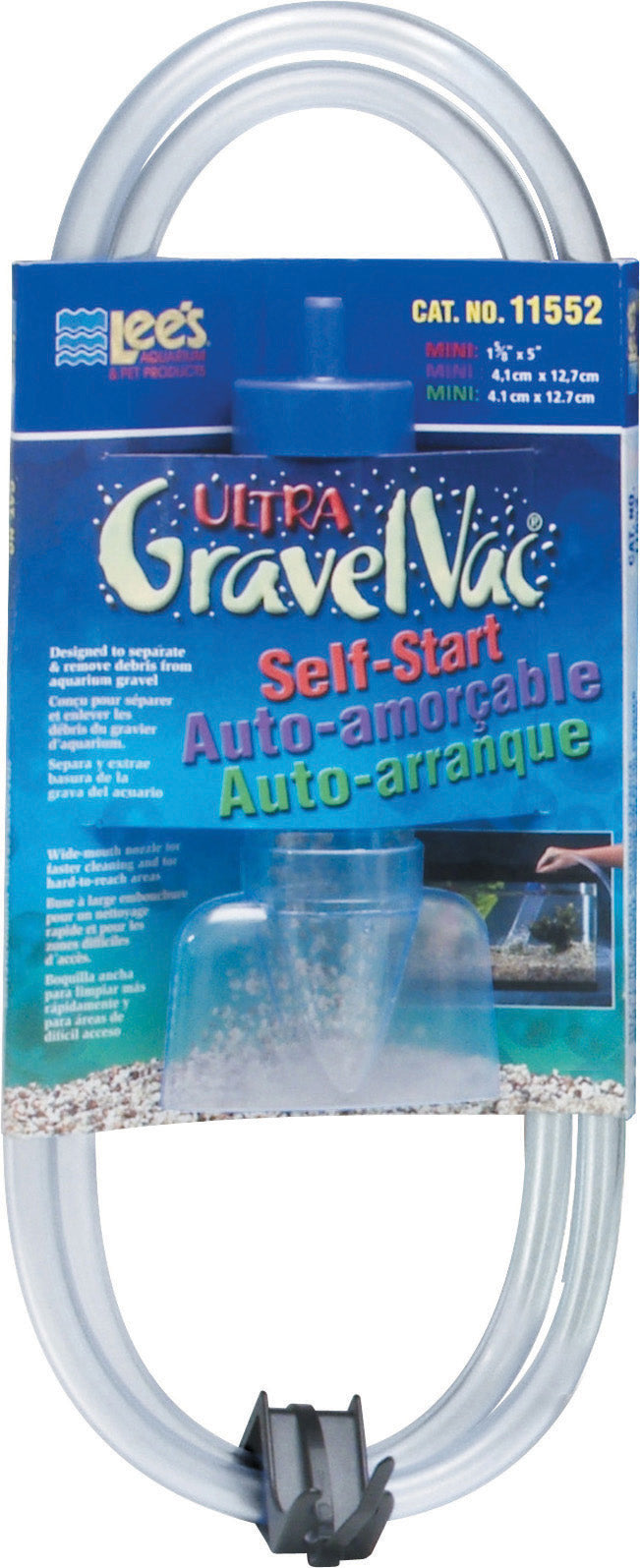 Lee's Ultra Gravel Vacuum Cleaner W/Nozzle, 5 in - Cleaning Supplies