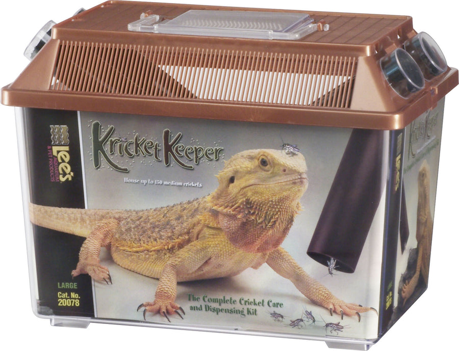 Lee's Kricket Keeper, LG - Plastic