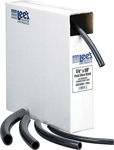 Lee's Pond Tubing, Black, 3/4 in x 50 ft - Hose and Fittings