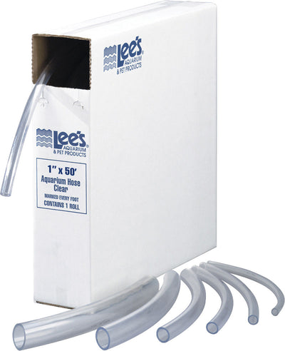 Lee's Aquarium Tubing, Clear, 1 in x 50 ft - Hose and Fittings