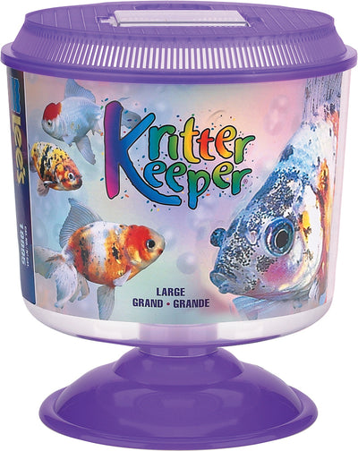 Lee's Kritter Keeper Round, LG - Plastic