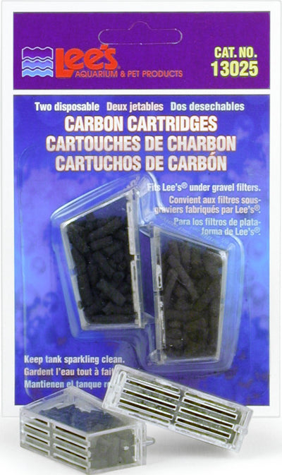 Lee's Carbon Cartridge Disposable, 2 pk - Filter Inserts