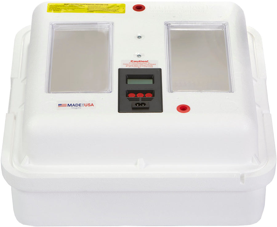 Little Giant Digital Circulate Air Incubator W/Fan, 41 lg/120 SM Eggs - Incubators