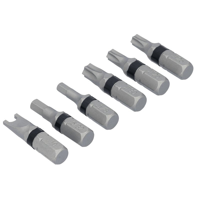 DEWALT TOUGHGRIP DWAF1SECTG6 Security Bit Set