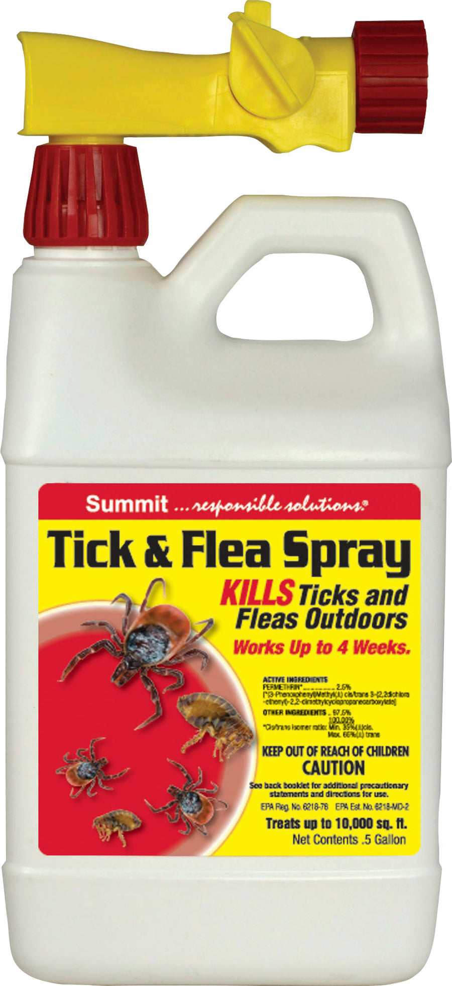 Summit Tick & Flea Hose-End RTU Spray, 1/2 gal - Ready to Spray