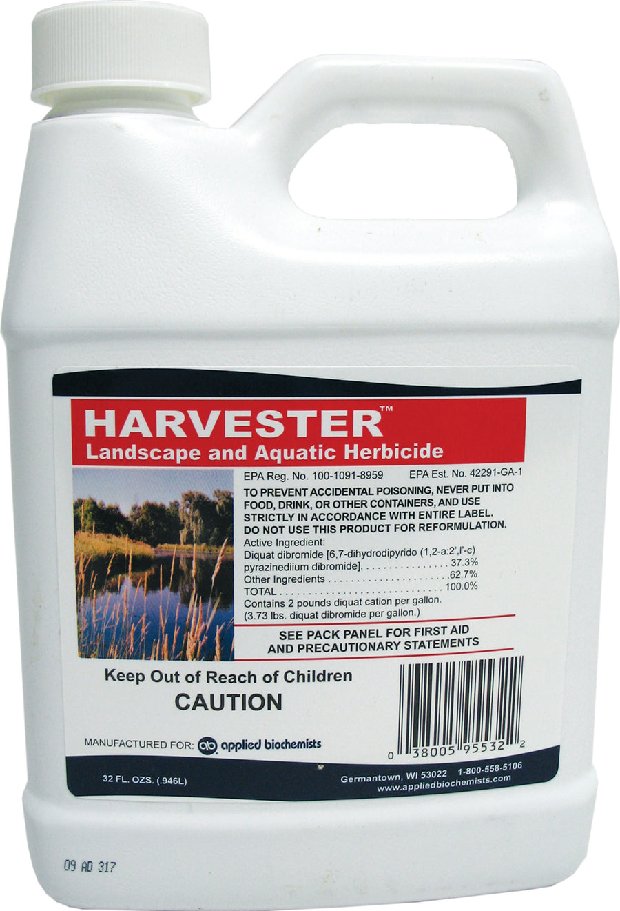 Applied Biochemists Harvester Landscape & Aquatic Herbicide, 32 oz - Water Treatment