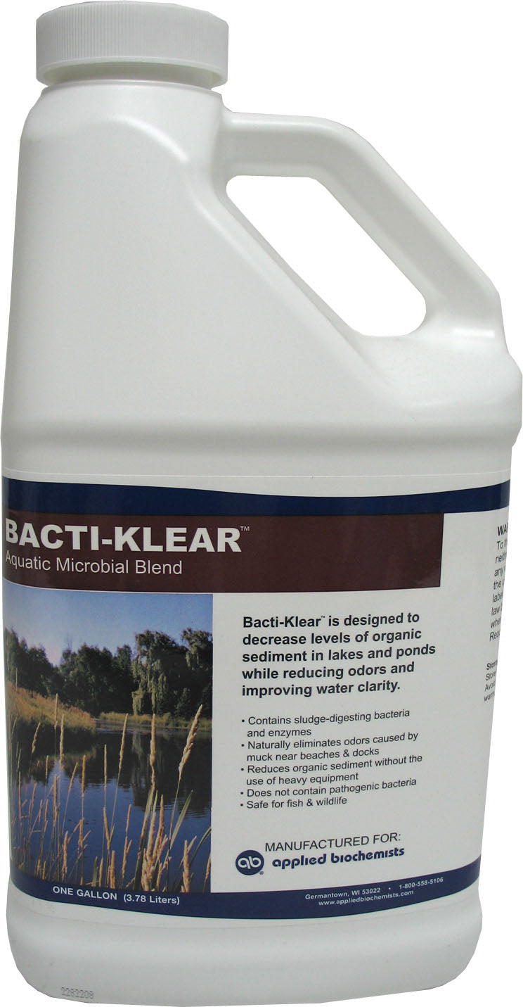 Applied Biochemists Bacti-Klear Aquatic Microbial Blend, 1 gal - Water Treatment