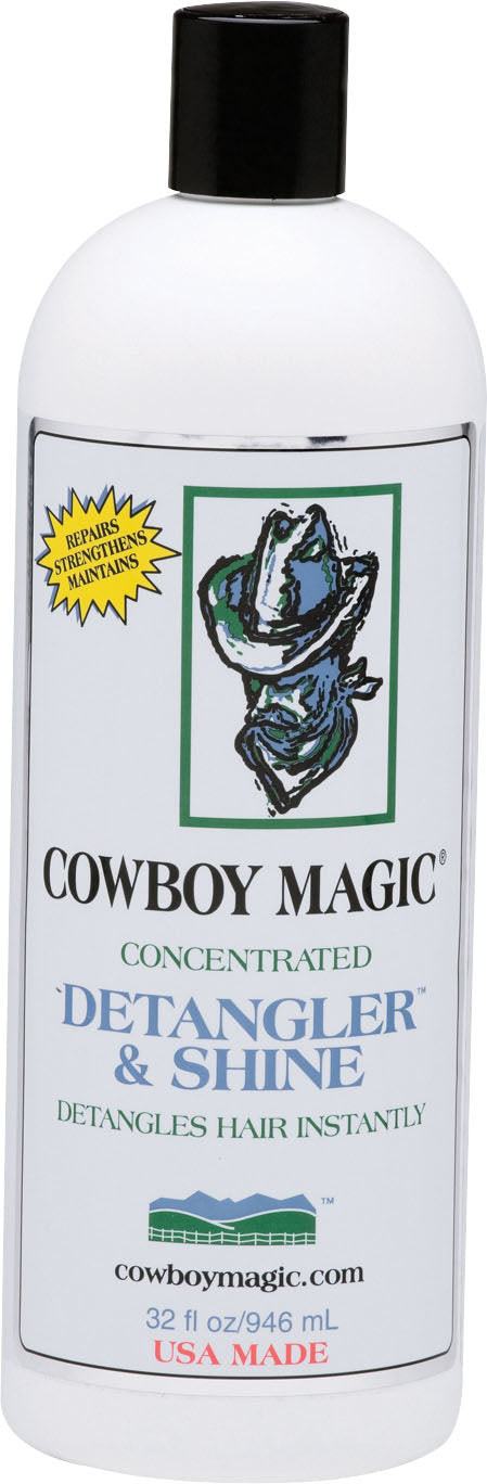 Cowboy Magic Detangler & Shine, 32 oz - Detanglers & Shine