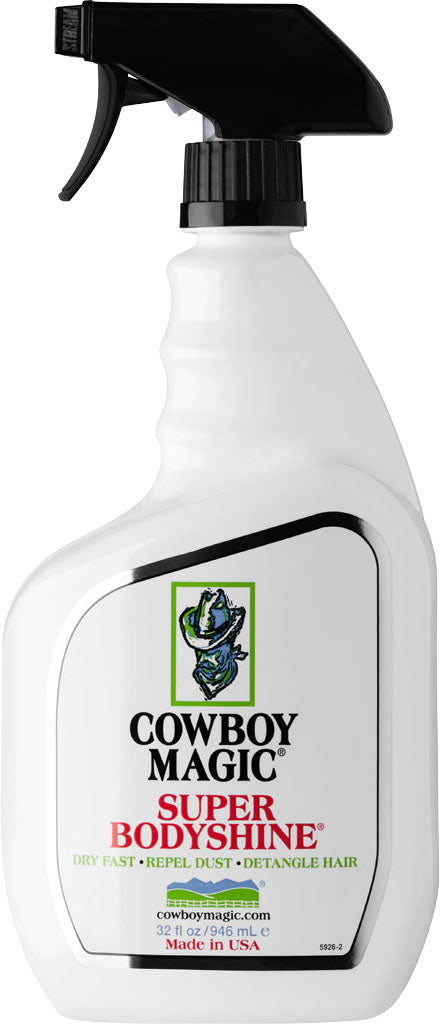 Cowboy Magic Super Bodyshine, 32 oz - Detanglers & Shine
