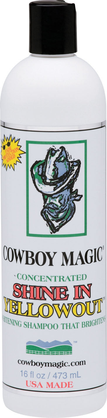 Cowboy Magic Shine in Yellowout Shampoo, 16 oz - Spot/Tough Clean