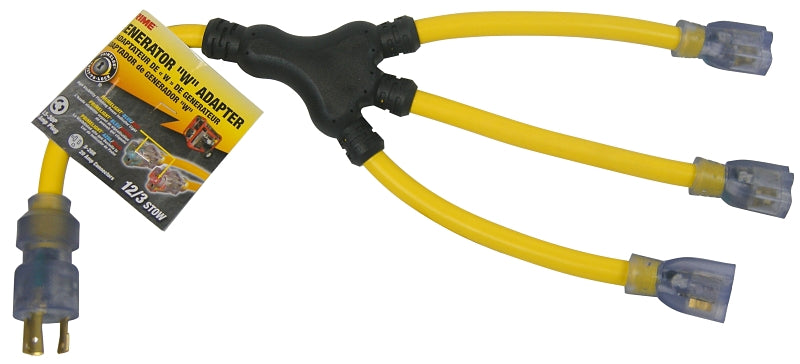Prime GC130802 Generator W-Adapter with Indicator Light