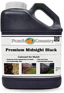 Peach Country Premium Mulch Dye Color Concentrate - 1 Gallon Midnight Black- plus overnight shipping