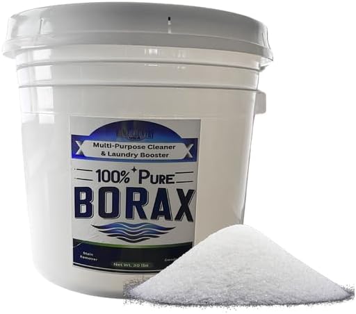 Home and Country USA All-Natural Borax - Multipurpose Cleaner & Freshener, Eco-Friendly (30 lb)