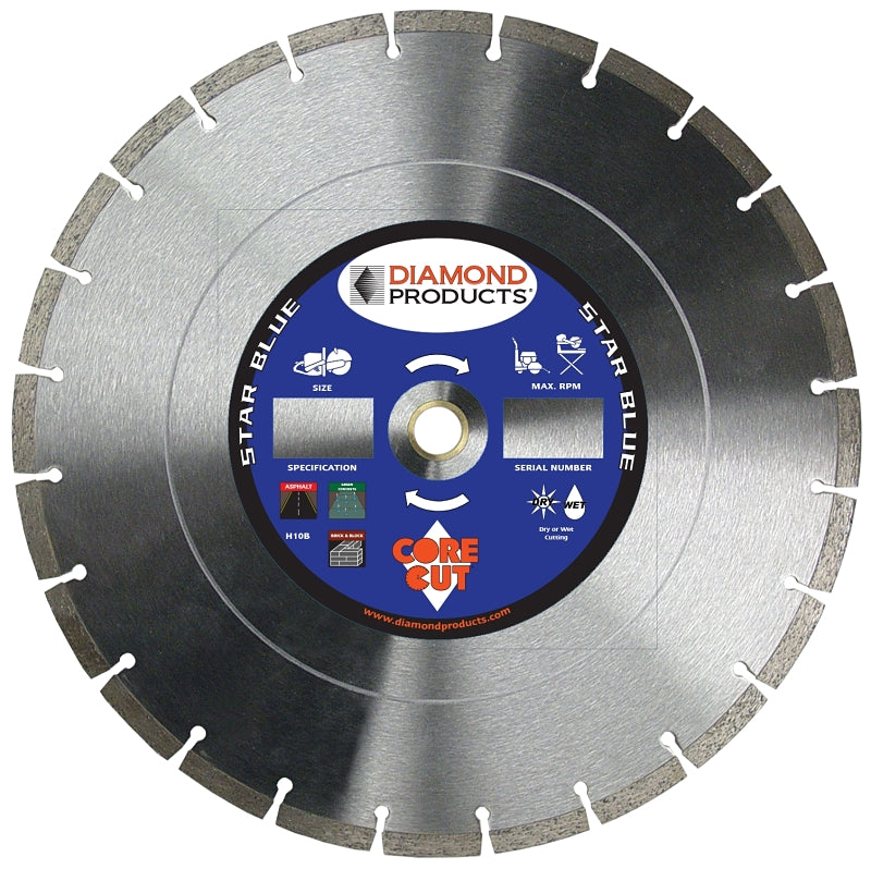 Diamond Products Star Blue 63599 Saw Blade