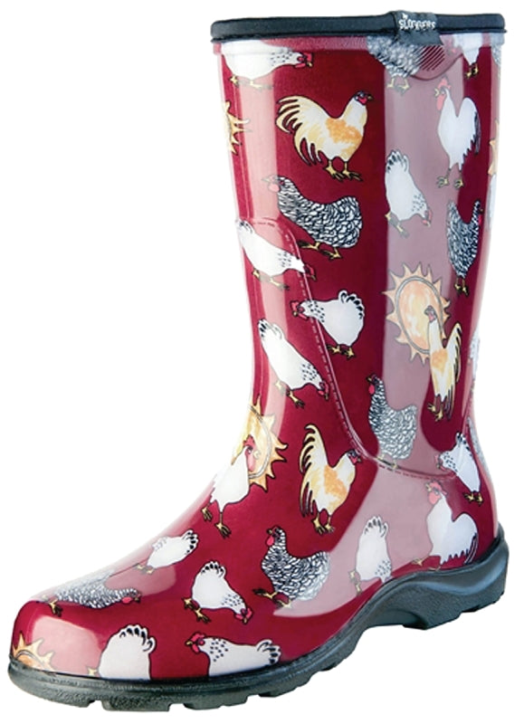 Sloggers 5016CBR-10 Rain and Garden Boots