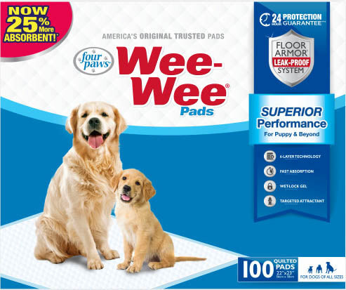 Four Paws Wee-Wee Pads, 22x23 in-100 pk - Training Pads