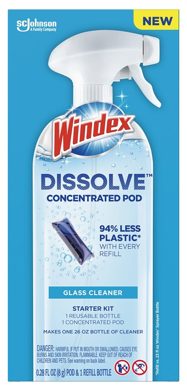 Windex Dissolve 00398 Concentrated Cleaner Starter Kit