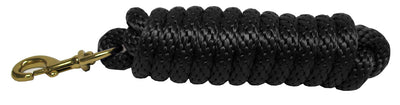 Hamilton Poly Lead W/Bolt Snap, Black, 10 ft - Leads