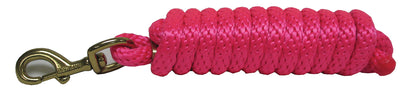Hamilton Poly Lead W/Bolt Snap, Hot Pink, 10 ft - Leads