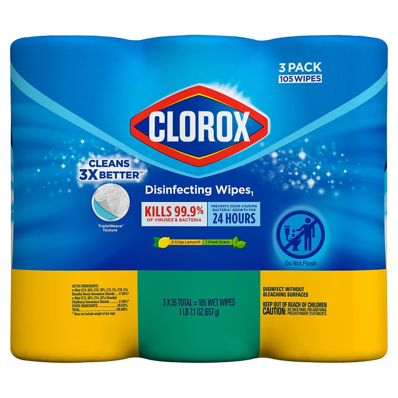 Clorox 30112 Disinfecting Wipes