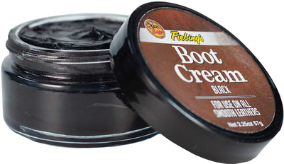 Fiebings Fiebing S Original Formula Boot Cream Polish, Black, 2.5 oz - Boot Care & Polish