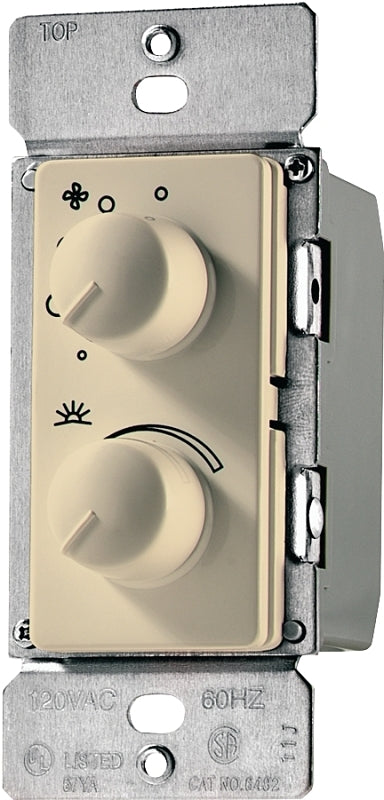 Eaton Wiring Devices RDC15-V-K Fan/Light Control