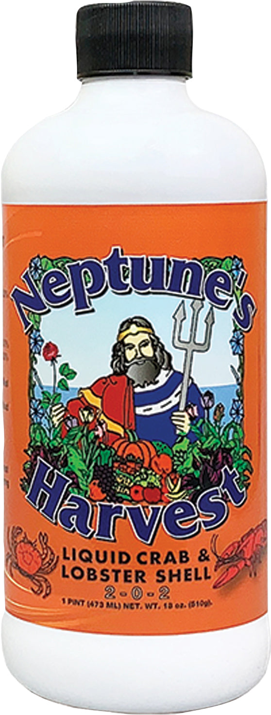 Neptune's Harvest Liquid Crab & Lobster Shell 2-0-, 1 pt - Fertilizing