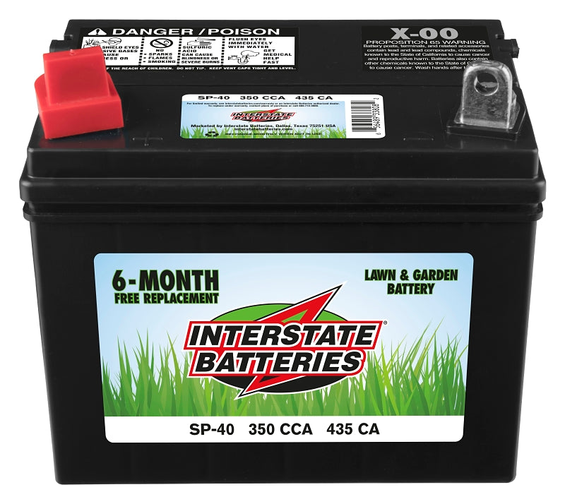 Interstate Batteries SP-40 Lawn and Garden Battery