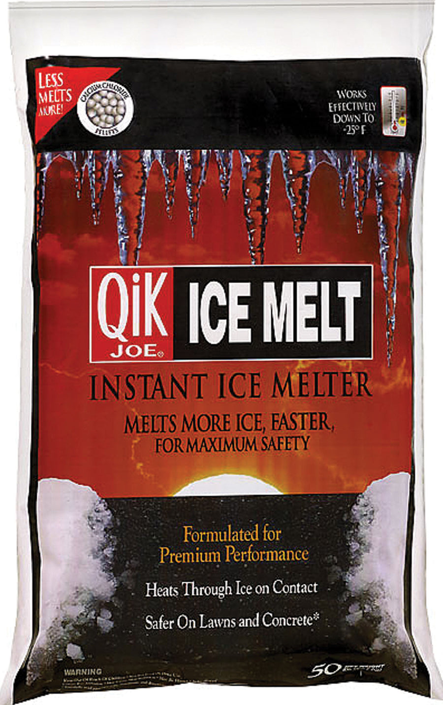 Qik Joe Ice Melter Pellets, 50 lb