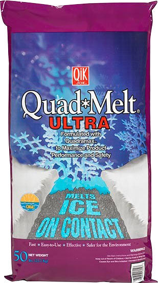 Qik Joe Quad Ice Melt Ultra W/Cma Quadramax Tech, 50 lb