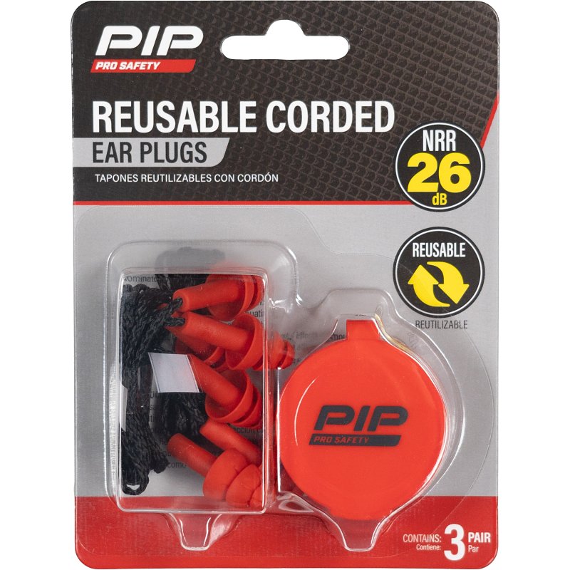 Boss PRO22403 Reusable Ear Plugs