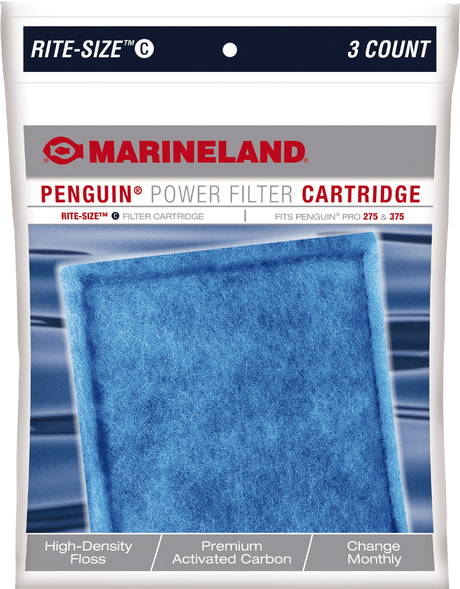 Marineland Penguin Power Filter Cartridge, Sz c-3 pk - Filter Inserts