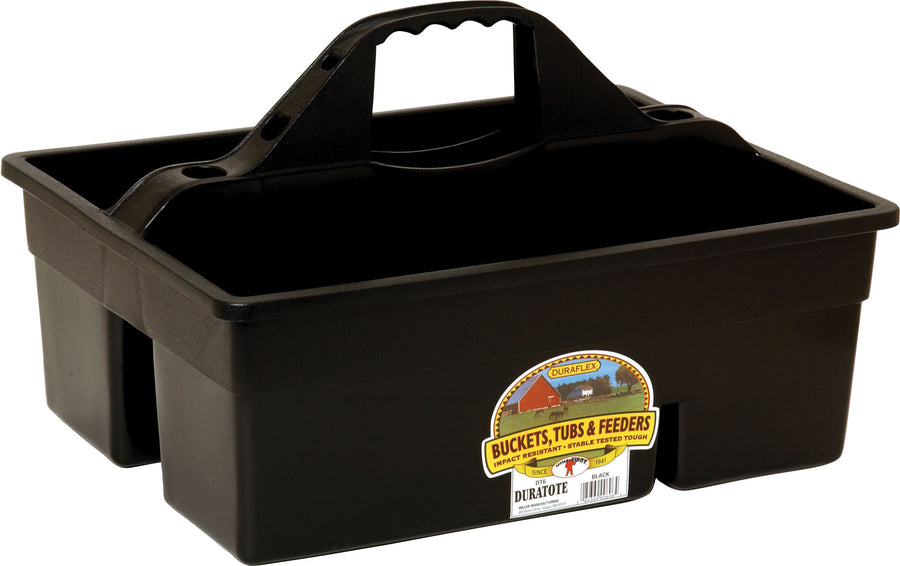 Little Giant Plastic Dura Tote, Black - Totes