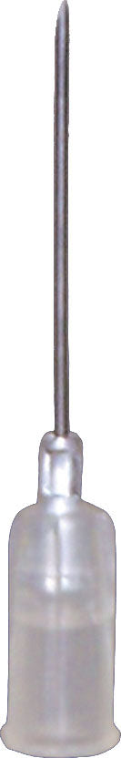 Ideal Plastic Hub Disposable Needle, Pink, 18 Ga x 1 in - Needles
