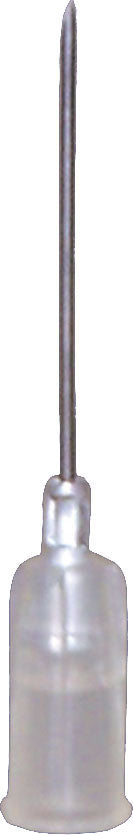 Ideal Plastic Hub Disposable Needle, Yellow, 20 Ga x .5 in - Needles