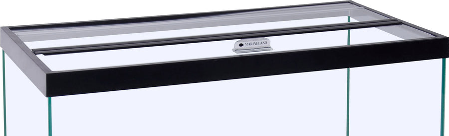 Marineland Glass Canopy Hinged, 24x12 in - Glass Canopies