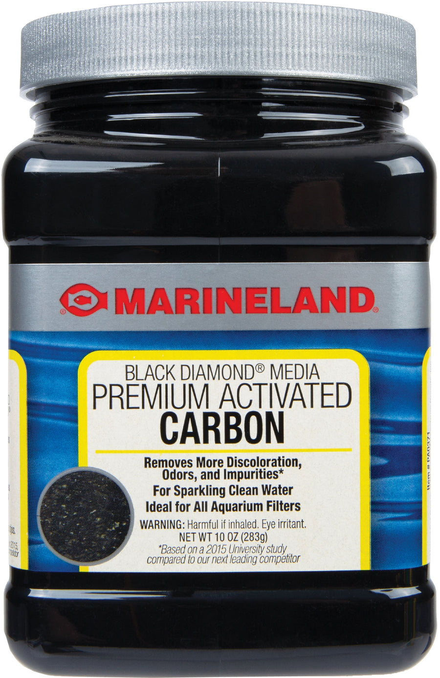 Marineland Diamond Black Activated Carbon, 10 oz - Additives