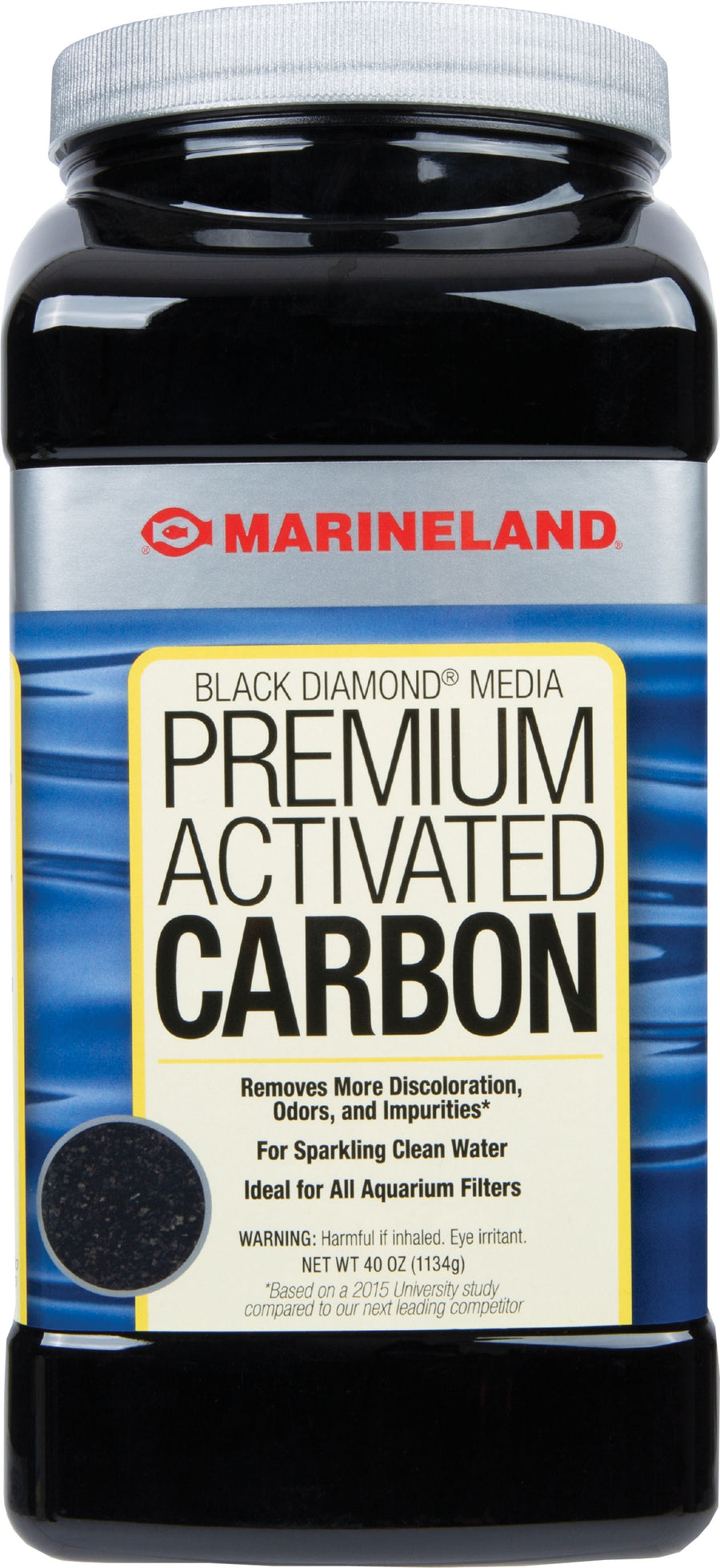 Marineland Diamond Black Activated Carbon, 40 oz - Additives