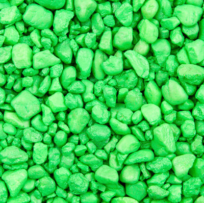 Spectrastone Estes Permaglo Aquarium Gravel, Green, 5 lb - Freshwater