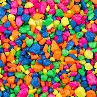 Spectrastone Estes Permaglo Aquarium Gravel, Rainbow, 5 lb - Freshwater