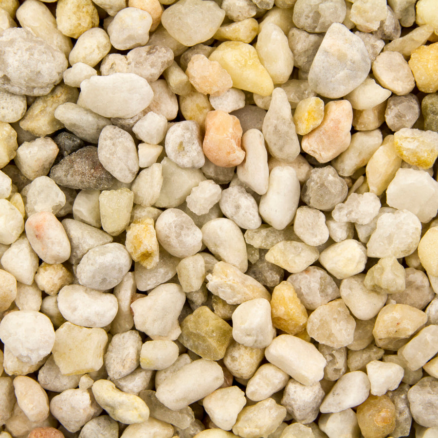 Spectrastone Estes Natural Aquarium Gravel, Ocean Beach Pebble, 25 lb - Freshwater