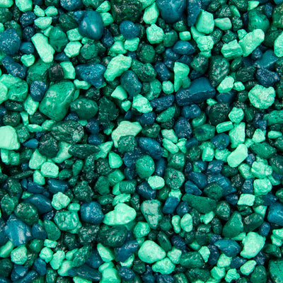 Spectrastone Estes Special Aquarium Gravel, Lake Green, 5 lb - Freshwater