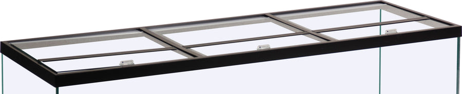 Marineland Glass Canopy Hinged, 72x24 in - Glass Canopies