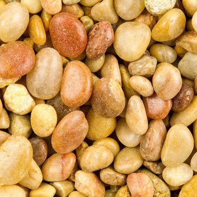 Spectrastone Estes Natural Aquarium Gravel, Shallow Creek Pebble, 25 lb - Freshwater